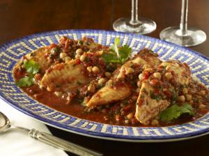 Moroccan Tilapia with Chickpeas Moroccan Tilapia with Chickpeas